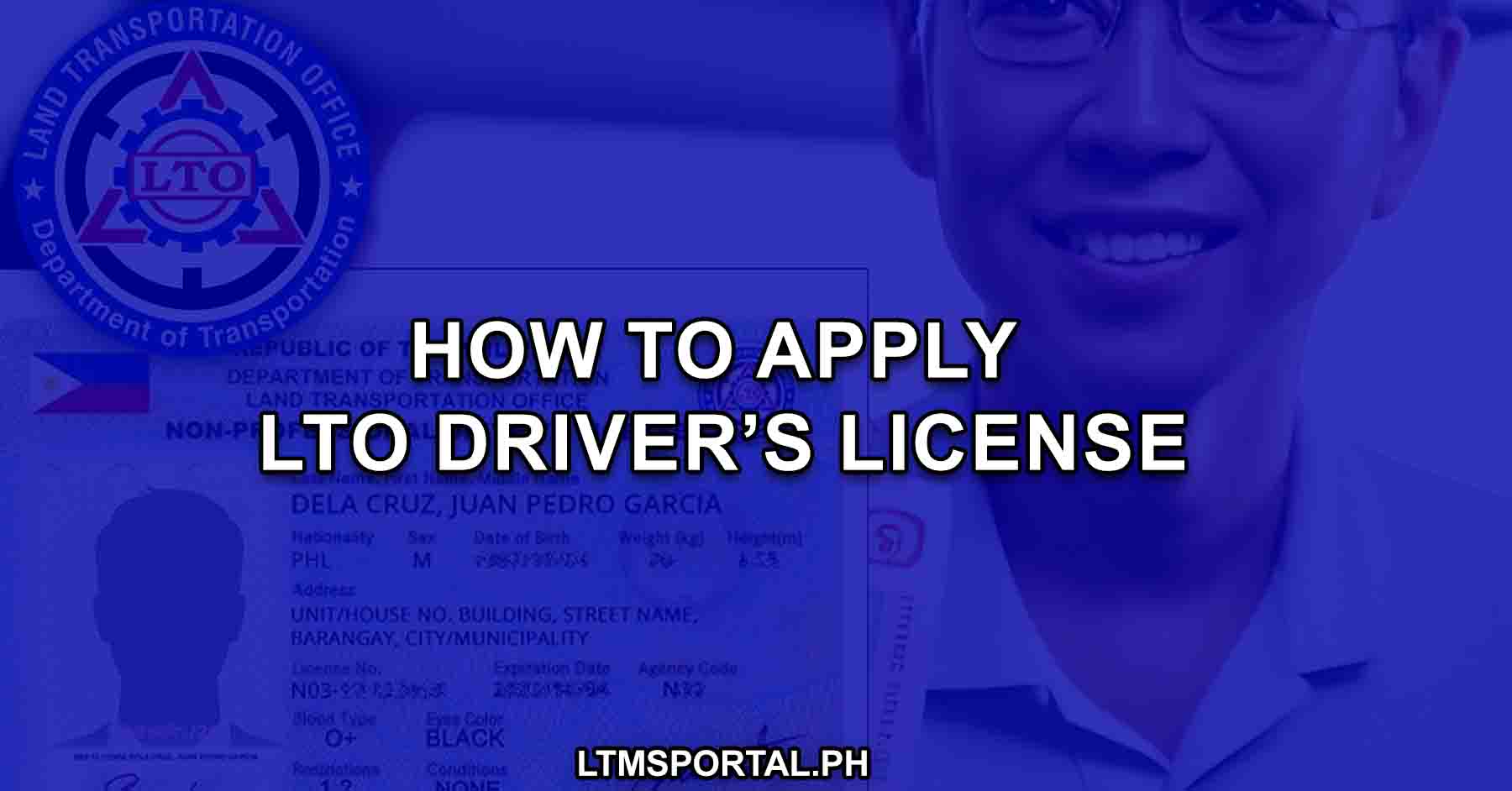 how to apply for a new lto driver's license in the philippines