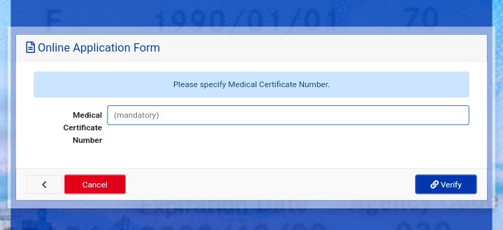 Add-medical-certificate-number