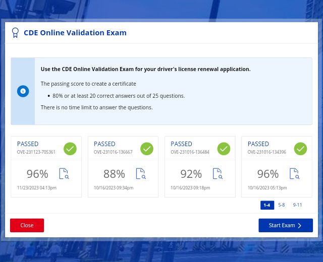 ltms-cde-online-validation-exam